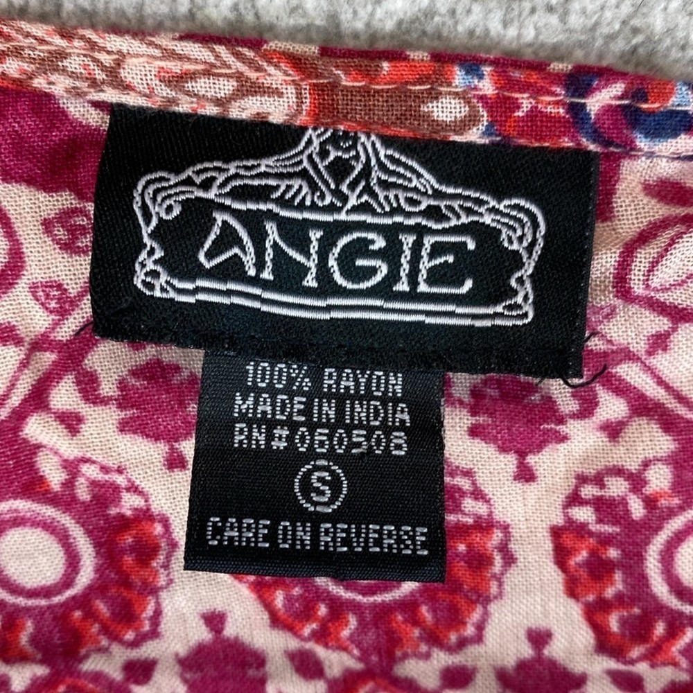 Angie kimono kaftan beachy wrap swim coverup duster boho mixed prints - Picture 2 of 9